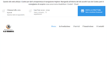 Tablet Screenshot of fondazionegbbianchi.org